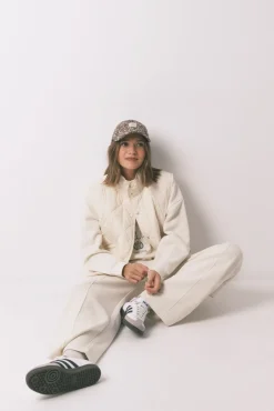 Chaleco acolchado blanco