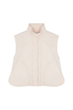 Chaleco acolchado blanco