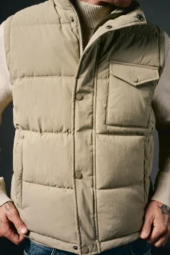 Chaleco acolchado con bolsillo