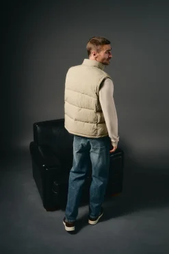 Chaleco acolchado con bolsillo