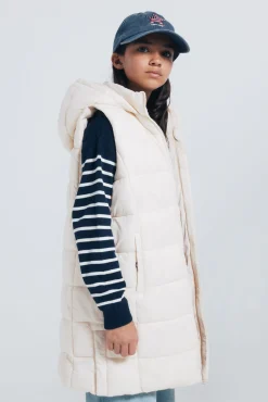 Chaleco acolchado niña