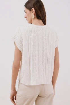 Chaleco botones laterales