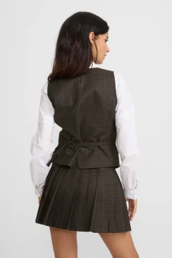 Chaleco clasico cuadros