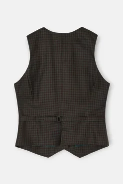 Chaleco clasico cuadros