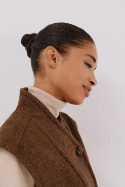 Chaleco de mujer oversize