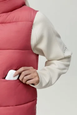 Chaleco deportivo Jolie coral