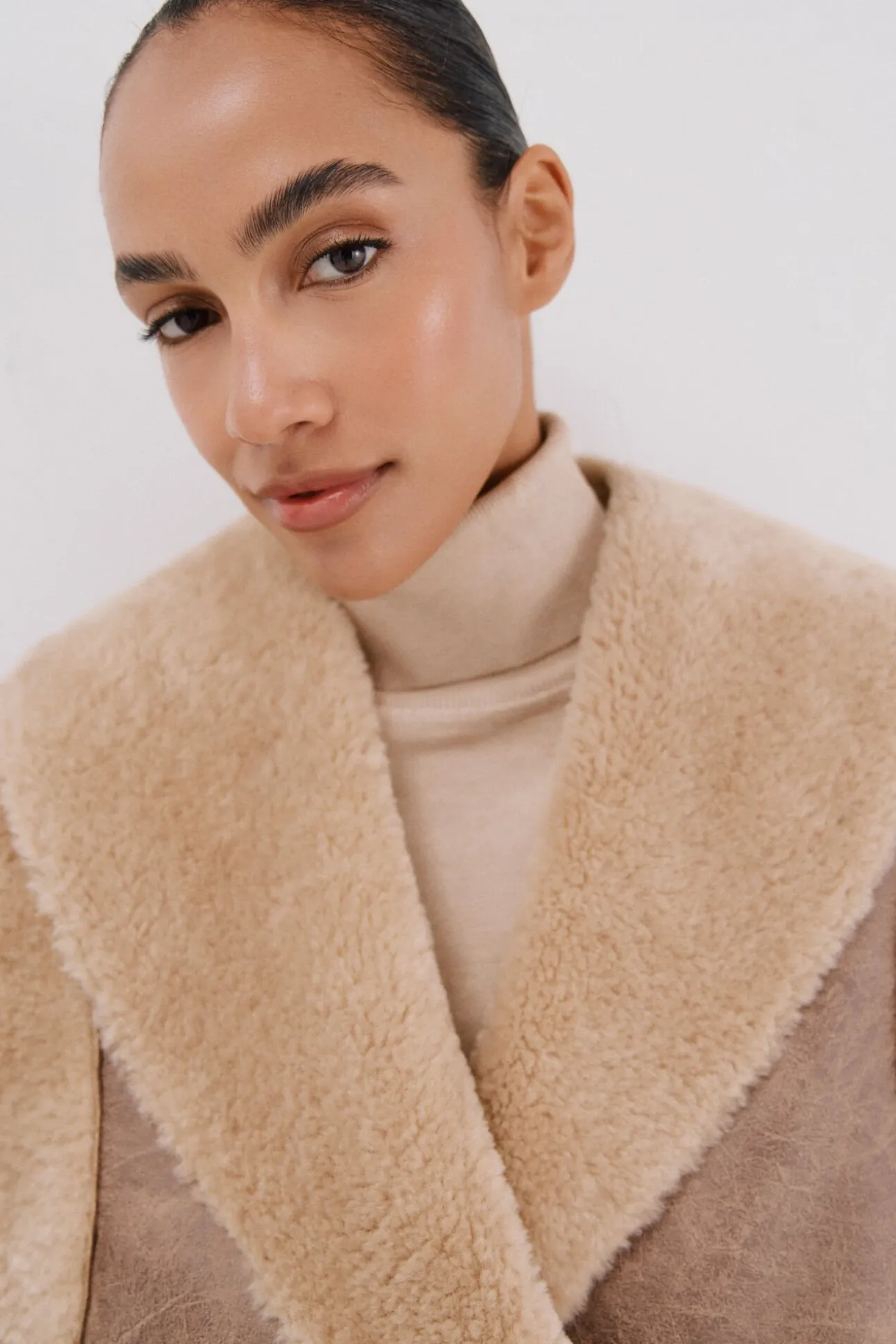 Chaleco efecto doble faz