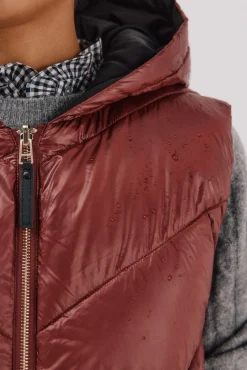 Chaleco largo reversible