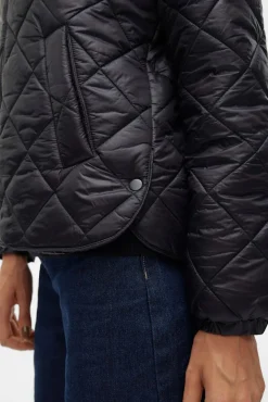 Chaqueta acolchada de mujer con bolsillos