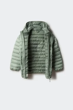 Chaqueta acolchada estrellas niña