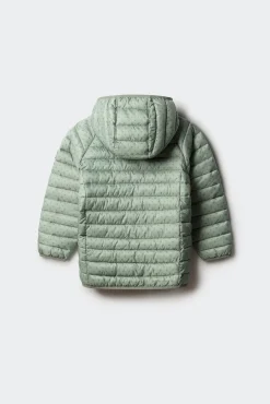 Chaqueta acolchada estrellas niña