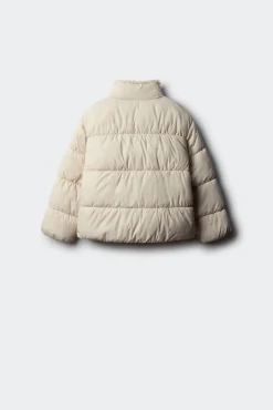 Chaqueta acolchada estrellas niña