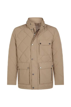 Chaqueta acolchada rombo