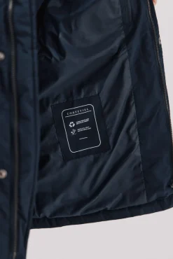 Chaqueta acolchada rombo