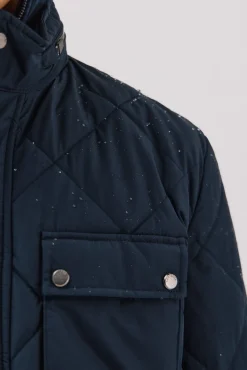 Chaqueta acolchada rombo