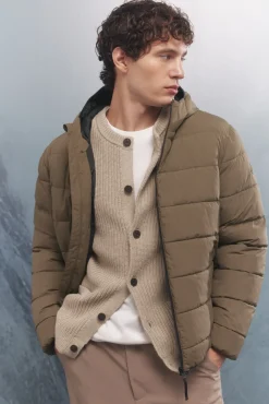 Chaqueta acolchada térmica