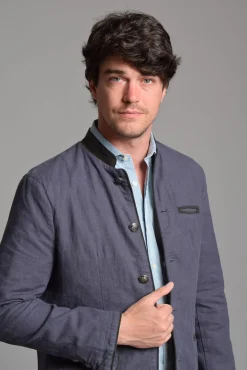 Chaqueta Austriaca Lino y Ante