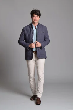 Chaqueta Austriaca Lino y Ante