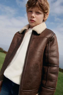 Chaqueta aviador niño