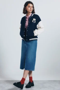 Chaqueta beisbolera oso