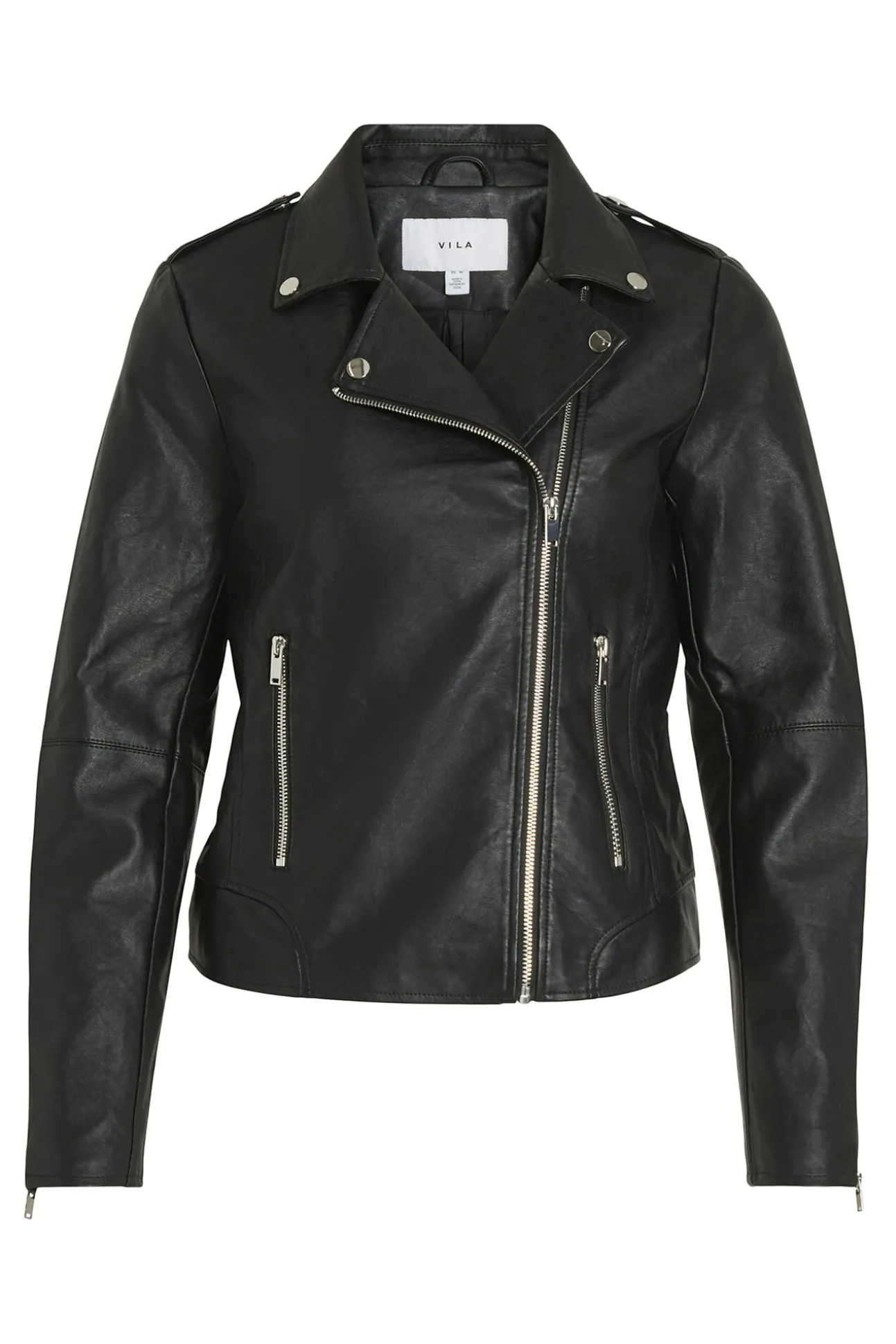 Chaqueta biker polipiel