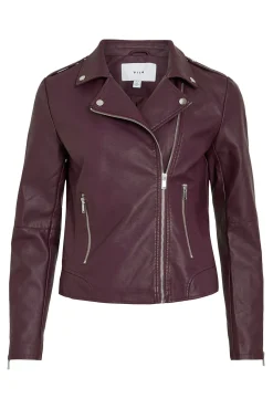 Chaqueta biker polipiel