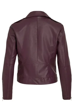 Chaqueta biker polipiel