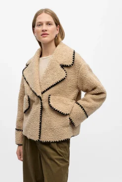 Chaqueta borreguillo sintético