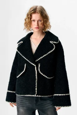 Chaqueta borreguillo sintético