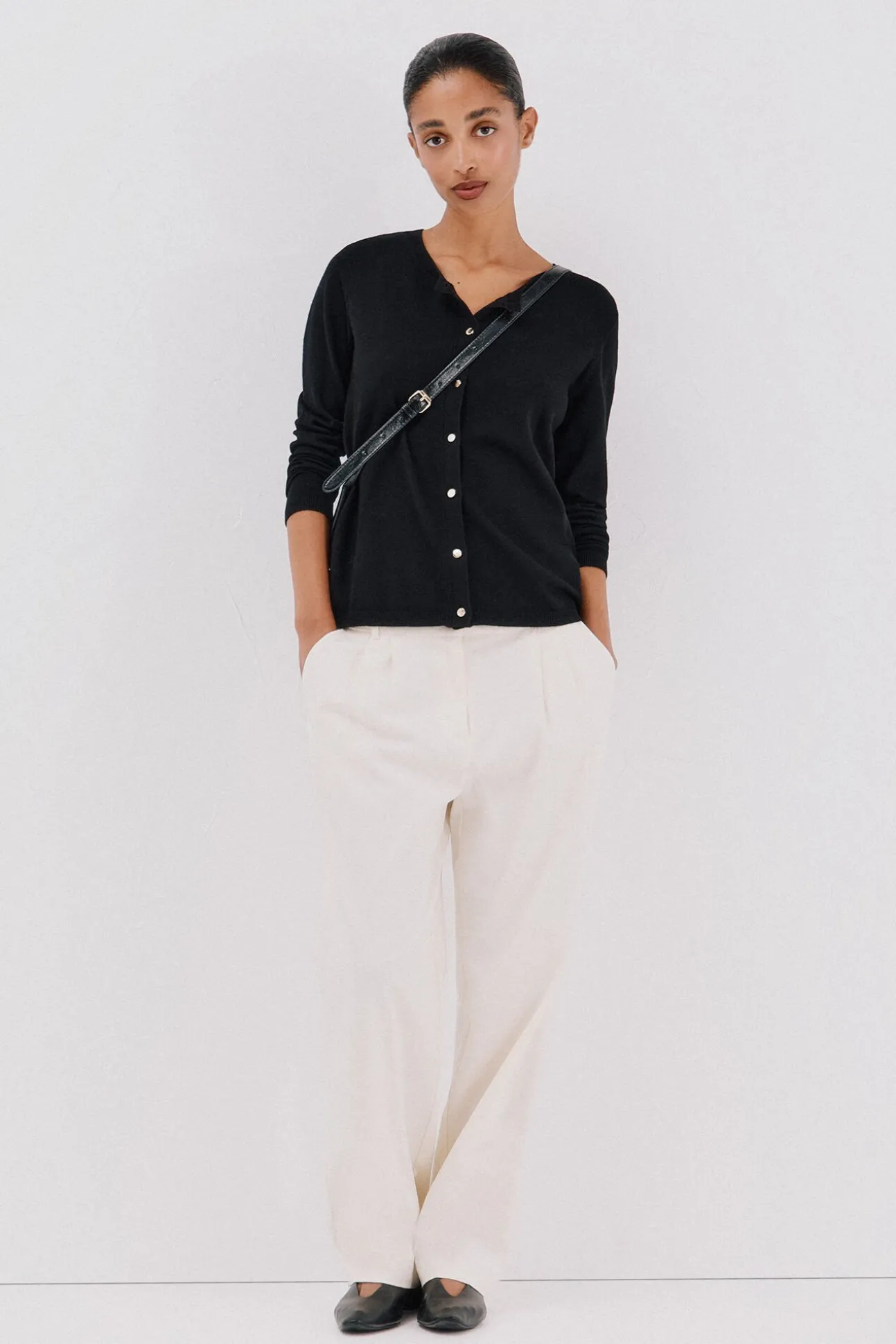 Chaqueta básica botones