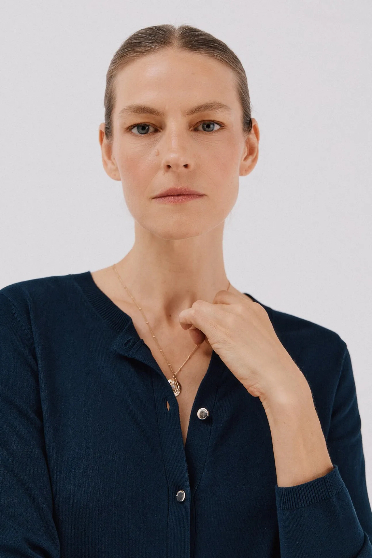 Chaqueta básica botones