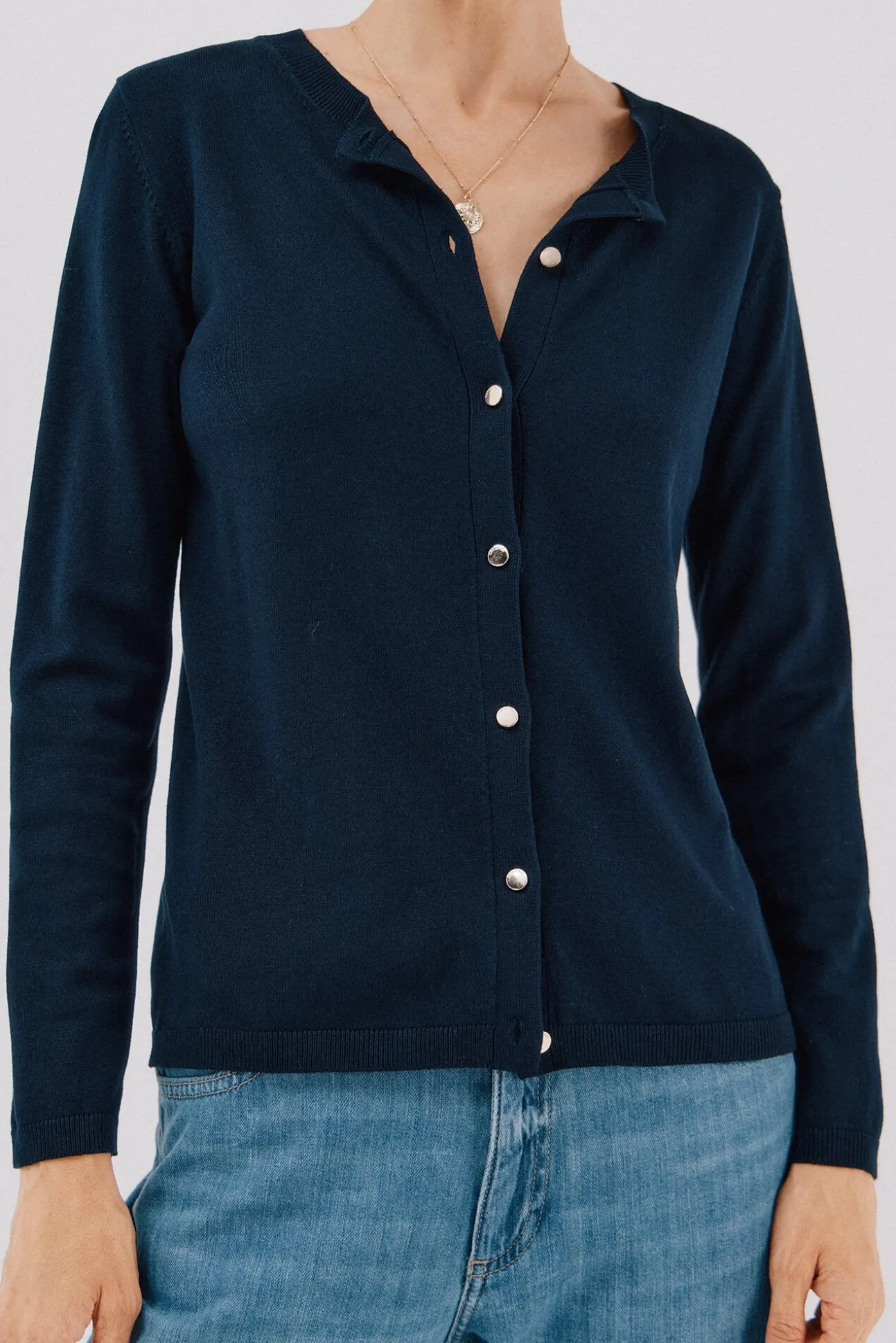 Chaqueta básica botones