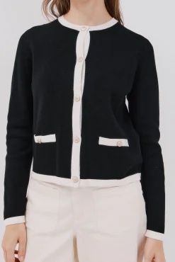 Chaqueta básica punto