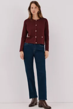 Chaqueta básica punto