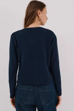 Chaqueta básica punto