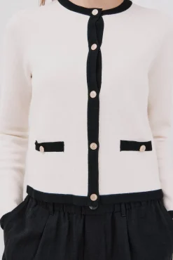 Chaqueta básica punto