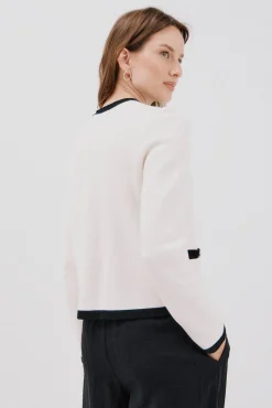 Chaqueta básica punto