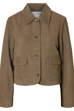 Chaqueta con bolsillos frontales