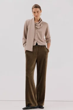 Chaqueta con bufanda