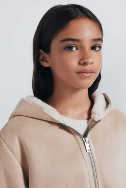 Chaqueta cremallera niña