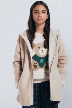 Chaqueta cremallera niña