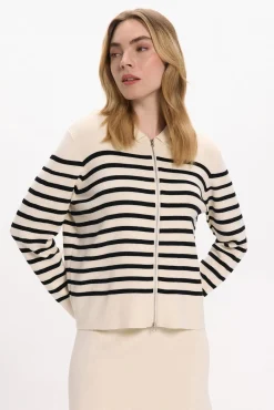 Chaqueta de punto con viscosa