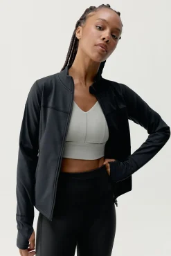 Chaqueta deportiva térmica Leya negro