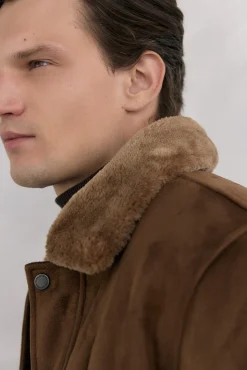 Chaqueta doble faz borrego