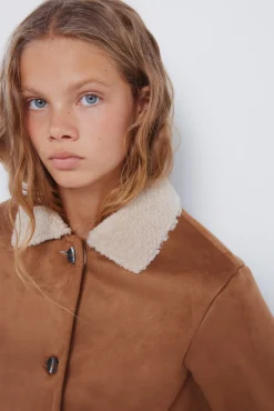 Chaqueta doble faz niña