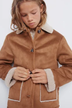 Chaqueta doble faz niña