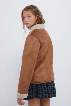 Chaqueta doble faz niña