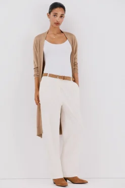 Chaqueta larga lurex