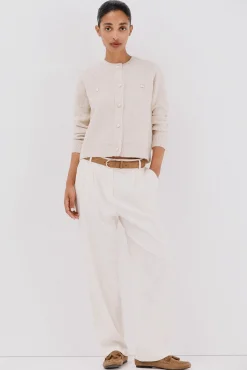 Chaqueta lúrex botones