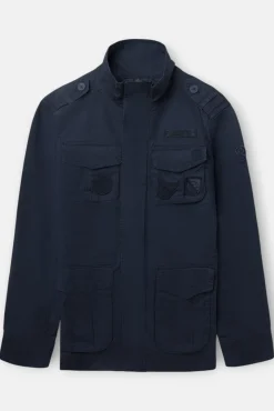 Chaqueta militar parches dye